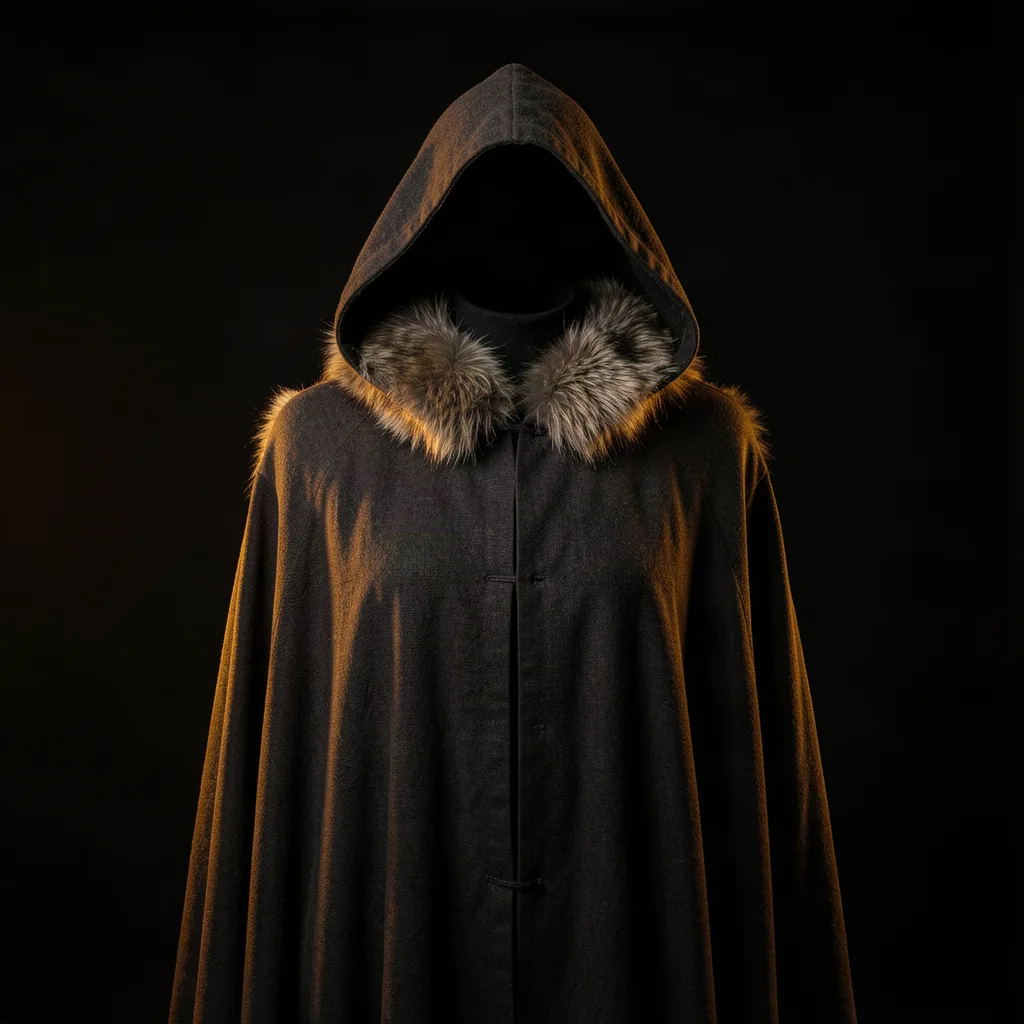 Hooded Cloak Medieval
