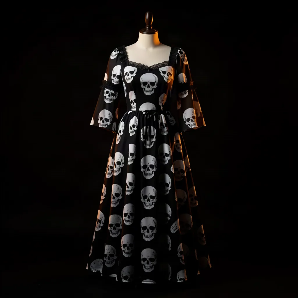 Witch Vampire Skull Dress