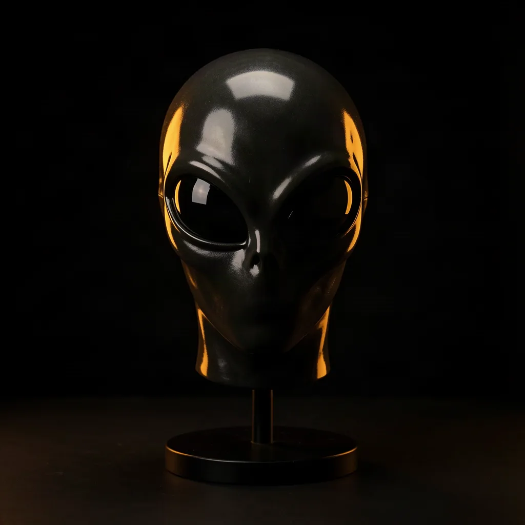 Alien Mask Latex Headgear