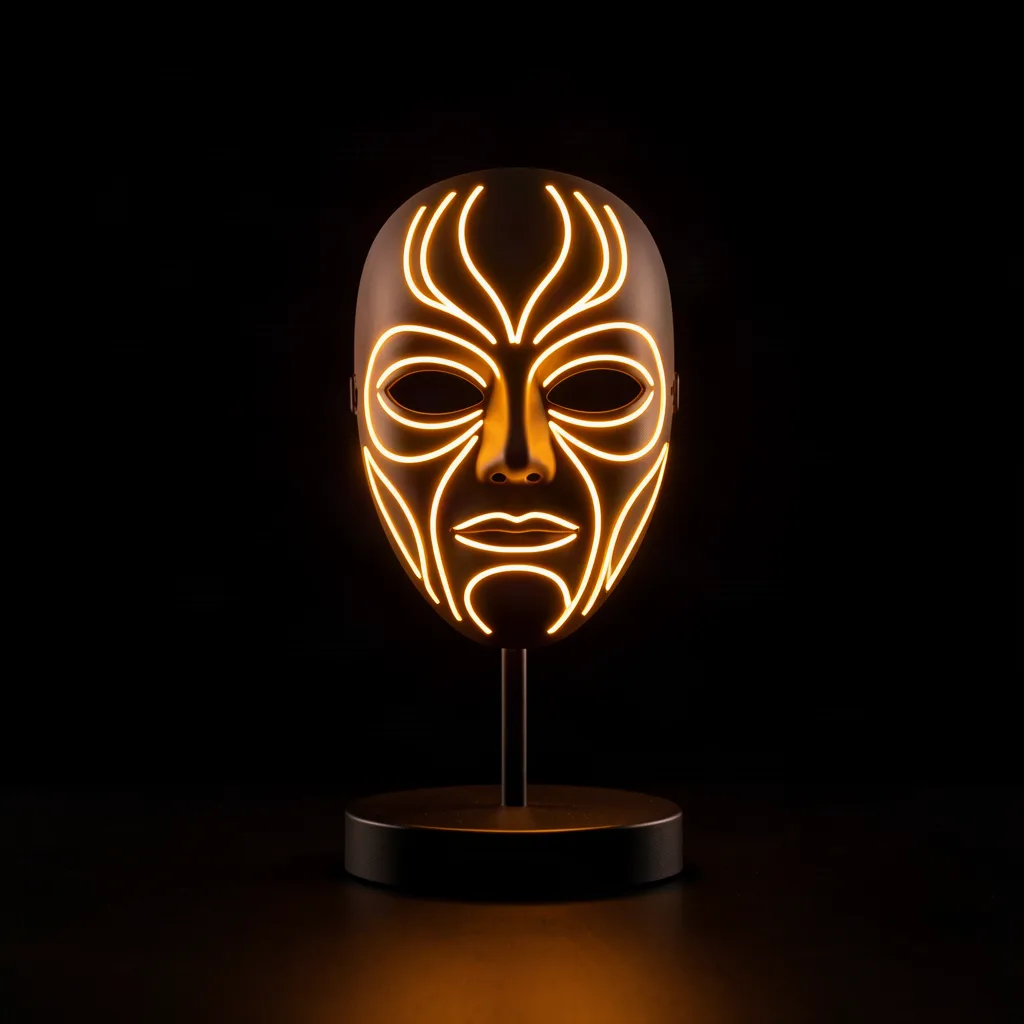 LED Luminous Voice Control Mask